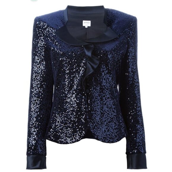 Armani Collezioni Floral Print Evening Jacket Size: S NEW - Picture 1 of 4